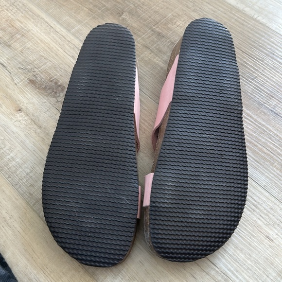 Beautiful pink leather sandals. In new condition!AUTENTI from Spain. - Picture 5 of 5